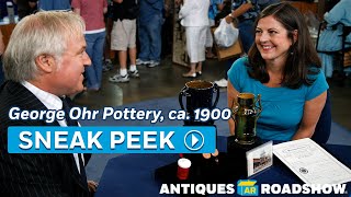 Preview George Ohr Pottery ca 1900  Vintage Dallas Hour 2  ANTIQUES ROADSHOW  PBS [upl. by Assirroc540]