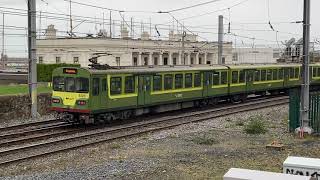 Irish Rail Class 8100 DART Dun Laoghaire [upl. by Zoba]