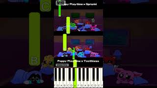 Poppy Playtime but Sprunki sonaextra  Piano Tutorial [upl. by Odyssey363]