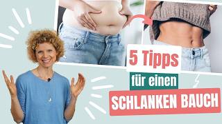 Bauchfett verlieren – mit diesen 5 Tipps erreichst du dein Ziel [upl. by Aihtiekal]