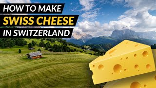 How To Make Swiss Cheese  Authentic Cheesemaking in Switzerlands Emmental Valley Bern Day Trip [upl. by Hube]