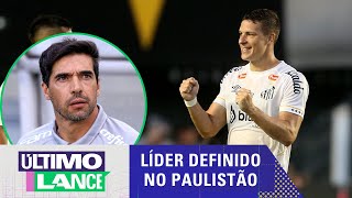 SANTOS VENCE DE VIRADA MAS NÃO GARANTE MELHOR CAMPANHA DA PRIMEIRA FASE DO PAULISTÃO  ÚLTIMO LANCE [upl. by Colp]