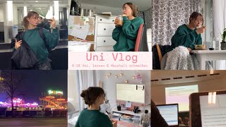 Uni Vlog  818 Uhr lernen Meal prep amp Produktivität [upl. by Sedgewake490]