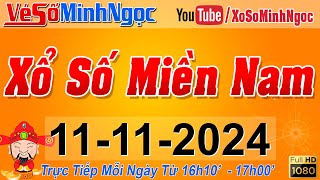 XSMN Minh Ngọc  Trực tiếp Xổ Số Miền Nam  KQXS Miền Nam ngày 11112024 KQXS Hôm Nay XSTT XSKT [upl. by Atnauqahs713]