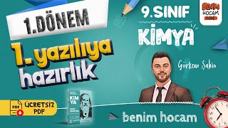 9Sınıf  Kimya  1Dönem  1Yazılıya Hazırlık  Görkem ŞAHİN [upl. by Herbst246]