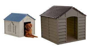 Best Large Dog Houses 2018  Top 5 Large Dog Houses Reviews [upl. by Kendell]