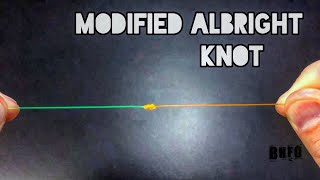 Modified Albright Knot [upl. by Sirtimid8]