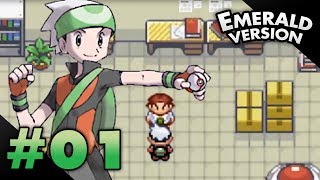 Lets Play Pokemon Emerald  Part 1  A new quest [upl. by Ailama]