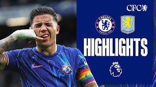 Chelsea 30 Aston Villa  HIGHLIGHTS  Premier League 2425 [upl. by Notrub]