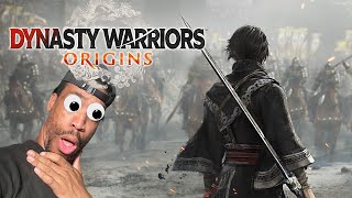 DYNASTY WARRIORS ORIGINS GAMEPLAY REACTION [upl. by Ahsikyt]