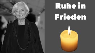 Ruth Maria Kubitscheck ist tot Details zu ihrem Tod [upl. by Kehoe]