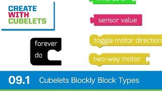 Exploring custom block types in Cubelets Blockly Create with Cubelets  Ep 91 [upl. by Pine121]