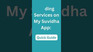 How to add services in my suvidha app app buysell services vocalforlocal [upl. by Opaline]