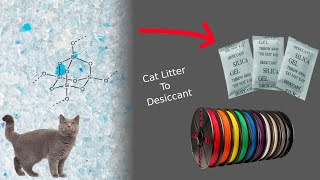 Making a desiccant from cat litter [upl. by Laurene]