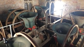 The Bells Of Sherborne Abbey The World Heaviest 8 7TH amp 8TH [upl. by Editha298]