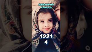 SHRADDHA KAPOOR Age Transformation 19872025  shraddhakapoor stree2 [upl. by Noet32]