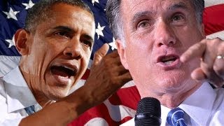 ObamaRomney presidential debate 2012 Mitt clobbers Obama [upl. by Arhaz]