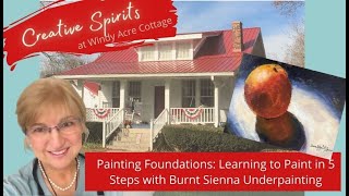 Foundations of Painting The Classic Burnt Sienna Underpainting [upl. by My241]