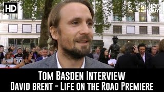 Tom Basden Interview  David Brent  Live on the Road Premiere [upl. by Robison]