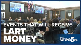 Colorado Springs City Council approved which local events will receive money from LART next year [upl. by Herrick]