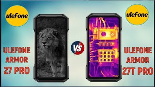 Ulefone Armor 27 Pro vs Ulefone Armor 27T Pro 📣 OFS Compare [upl. by Auhsohey]