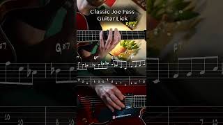 Classic Joe Pass Guitar Lick  Django [upl. by Dwyer990]