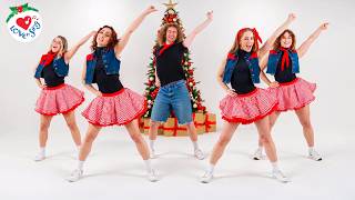 BEST Christmas Dance Song Medley with Easy Dance Choreography🎄Top Christmas Song [upl. by Nerat]