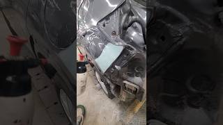 Car body Repair Denting and paintingready to primer car automobile auto [upl. by Adnak]