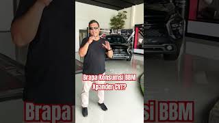 Berapa Konsumsi BBM Xpander CVT  mitsubishi newcar mitsubishixpander xpander xpandercvt [upl. by Noj874]