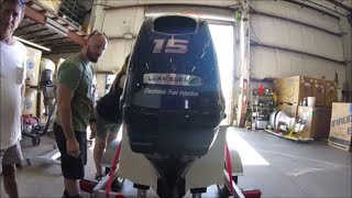 2017 Suzuki 15hp Four Stroke Review and Water Test FIrst Impression On a Gheenoe LT10 [upl. by Euqinahc]