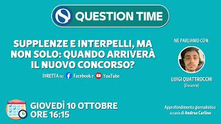 Supplenze e interpelli ma non solo quando arriverà il nuovo concorso [upl. by Ybor]