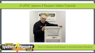 How To Release and Repair a Jammed Upvc Window [upl. by Werda]