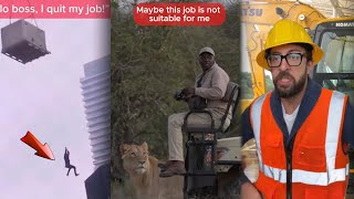 Best Construction Site Workers Compliation EP 2 [upl. by Grodin]