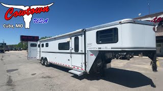 2005 Sundowner 8310 3Horse Trailer with Living Quaters [upl. by Kcirdor526]