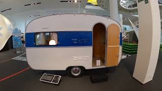 1969 Wilk 375 LT camping caravan  Erwin Hymer Museum [upl. by Sudderth]