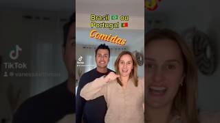 Brasil ou Portugal  Comidas viveremportugal imigrantesemportugal [upl. by Comethuauc]