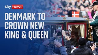 Denmark to crown new King and Queen [upl. by Lanny]