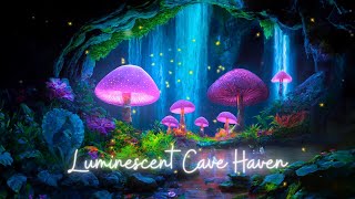 Luminescent Cave Haven Tranquil Night Symphony for Deep Sleep amp Melatonin Release [upl. by Islek]