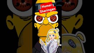 Have You Seen The Homer Sharingan Meme on TikTok [upl. by Naillij69]