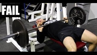 How to Safely Bench Press HEAVY Alone Without a Spotter [upl. by Luamaj833]