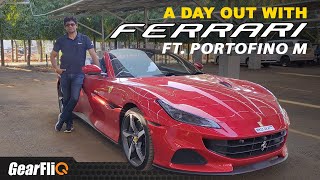 A day out with Ferrari  Ft Portofino M  GearFliQ Vlogs [upl. by Errot]