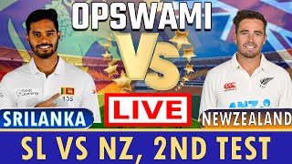 🔴Nz vs Sl Live Test day2  New Zealand vs Sri Lanka Live Cricket Match Today Score amp Commentary [upl. by Ynottirb]