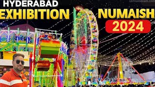 Hyderabad Numaish 2024 Nampally Exhibition Tourvlog Hyderabad new 2024 [upl. by Colt488]