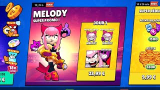 LIVE TIRAGE AU SORT MELODY 🎁  1€  10 Pompe [upl. by Lerraj]