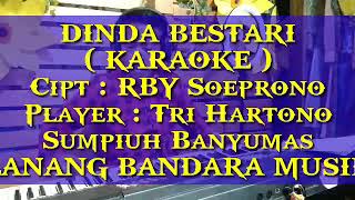 DINDA BESTARIKARAOKETri HartonoLANANG BANDARA MUSIK [upl. by Bohaty]