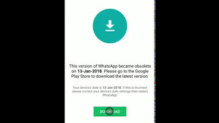 This version of Whatsapp became obsolete in Telugu [upl. by Anikehs827]