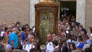 Madonna del Carmine Avigliano Processione del 16 07 2015 [upl. by Diver263]