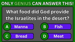 Put Your BIBLE Knowledge to the Test with These 25 EXPERT LEVEL Questions [upl. by Aicilanna]