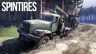 Spintires  MY WOOD [upl. by Eimmat]