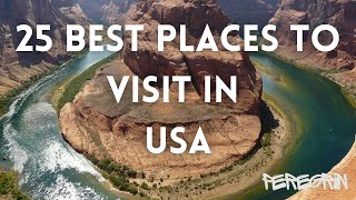 25 Best Places to Visit in the USA 🇺🇸  Ultimate Travel Guide ⛳ [upl. by Rettig]